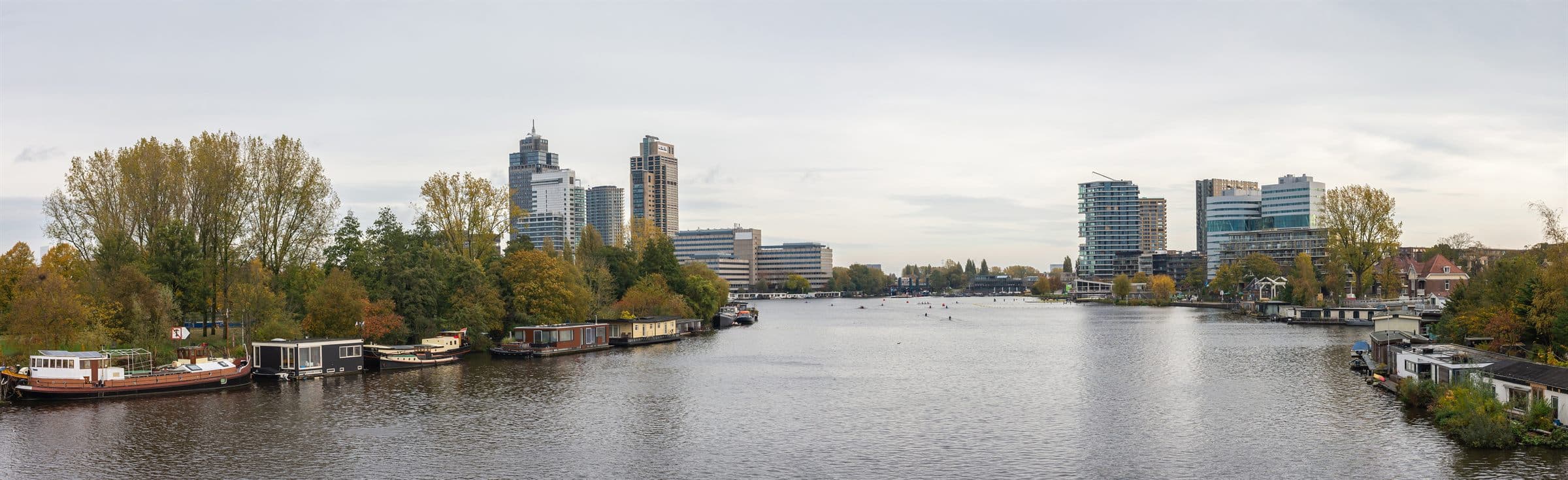 Panorama van de Omval in Amsterdam